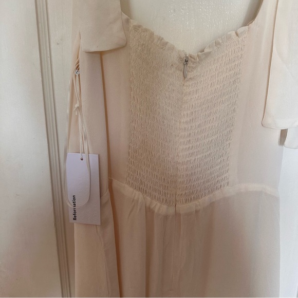 NWT reformation twilight dress in ivory - Picture 6 of 9